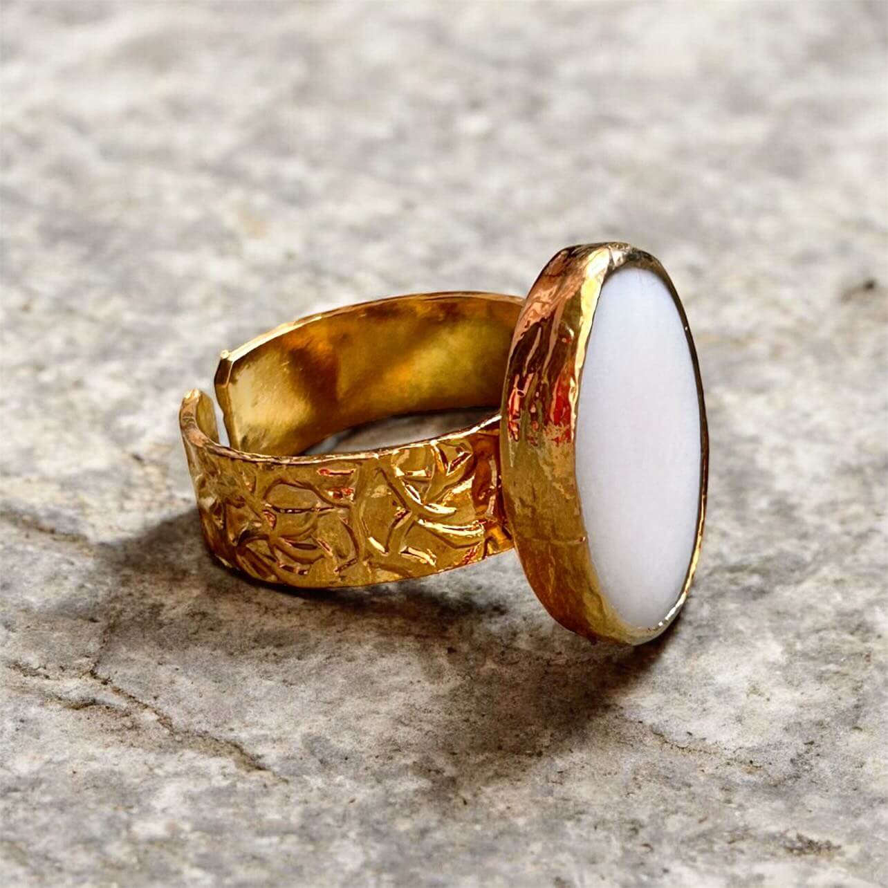 Anillo Oval Madreperla - Imagen 3