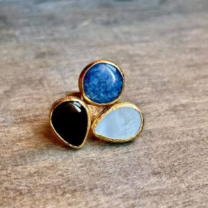 Anillo Azul, Negro e Blanco
